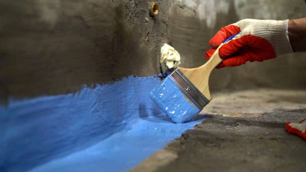 Commercial Basement Waterproofing project at a Cunningham, KS business property by SJ Waterproofing Pros
